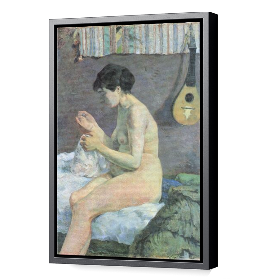 Thumbnail for Canvas - Black Floating Frame