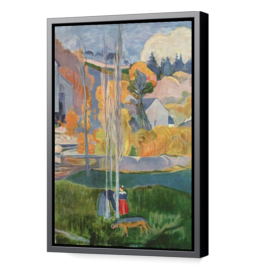 Thumbnail for Canvas - Black Floating Frame