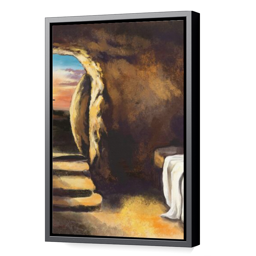 Thumbnail for Canvas - Black Floating Frame
