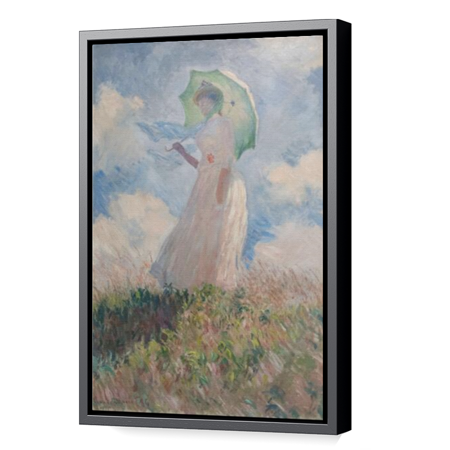 Thumbnail for Canvas - Black Floating Frame
