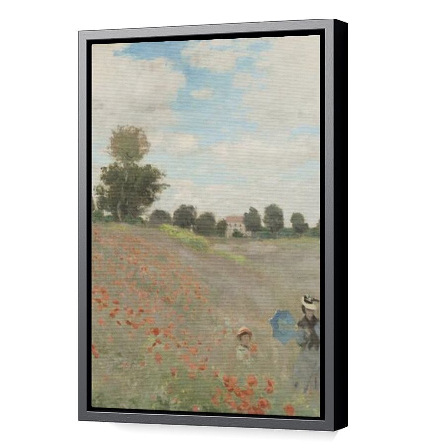 Thumbnail for Canvas - Black Floating Frame