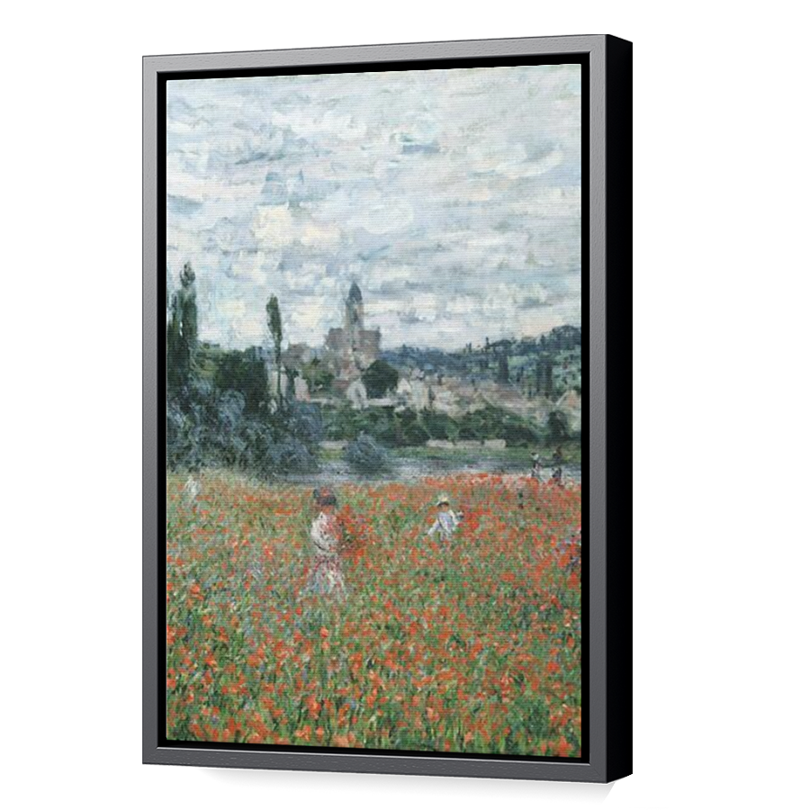 Thumbnail for Canvas - Black Floating Frame