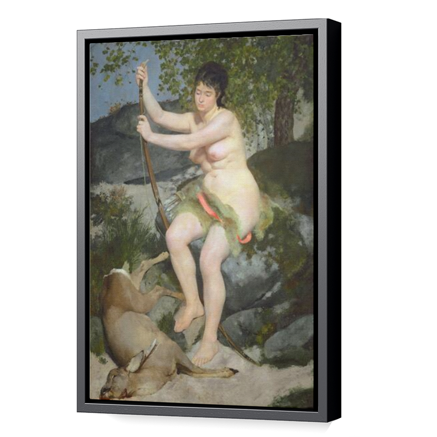 Thumbnail for Canvas - Black Floating Frame