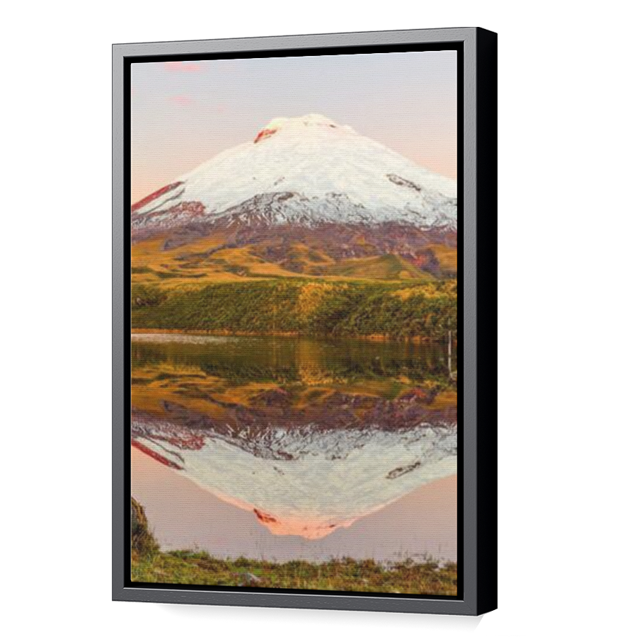 Thumbnail for Canvas - Black Floating Frame