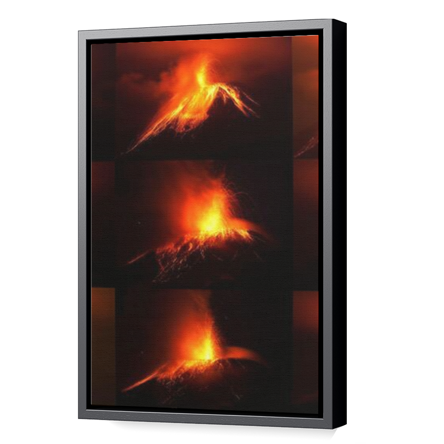 Thumbnail for Canvas - Black Floating Frame