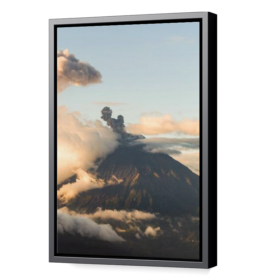 Thumbnail for Canvas - Black Floating Frame