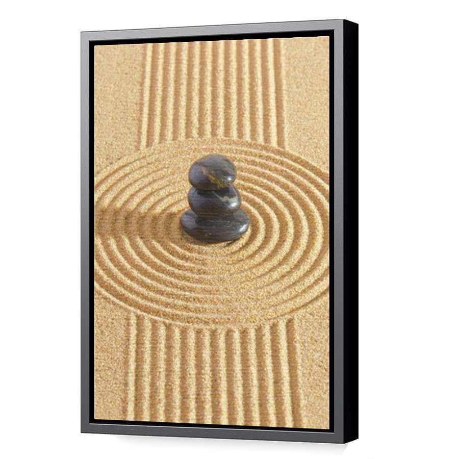 Thumbnail for Canvas - Black Floating Frame