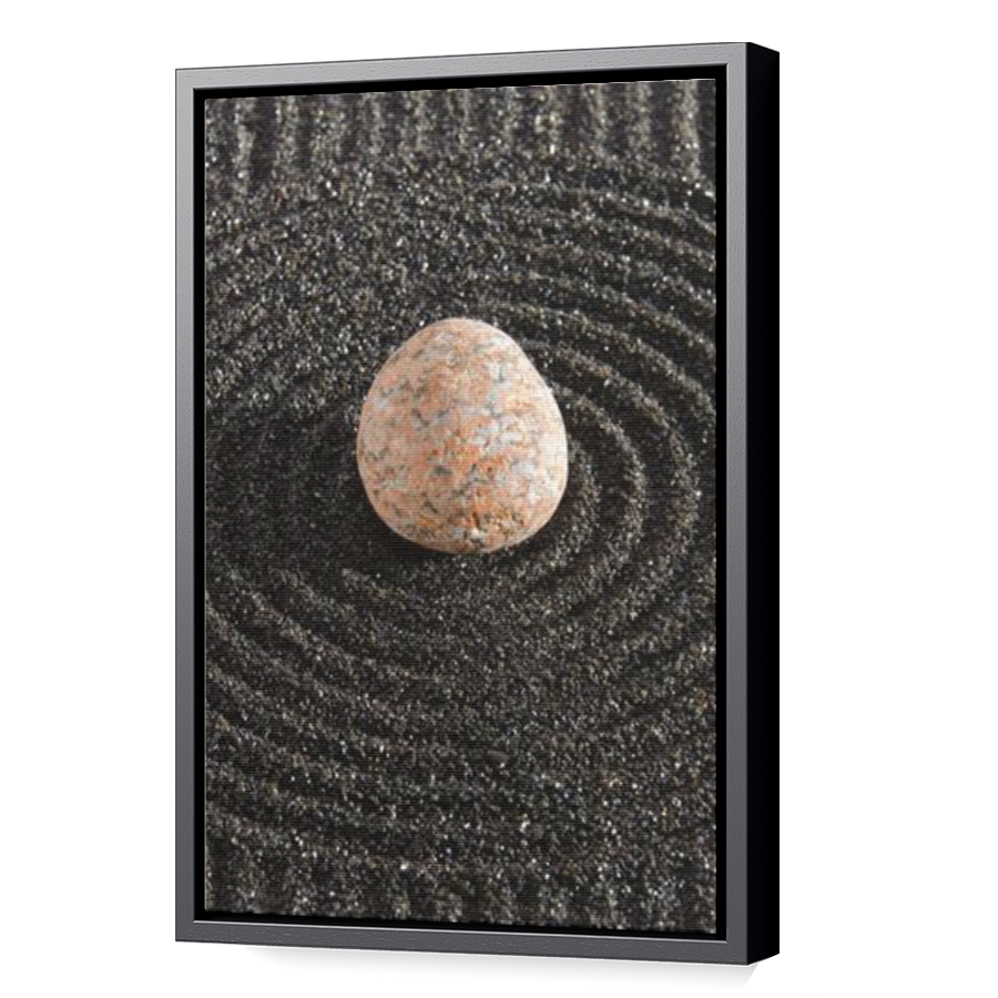 Thumbnail for Canvas - Black Floating Frame