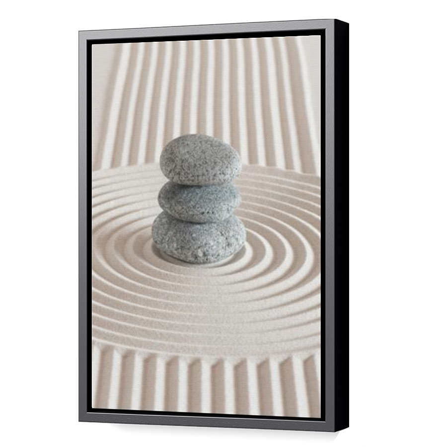 Thumbnail for Canvas - Black Floating Frame