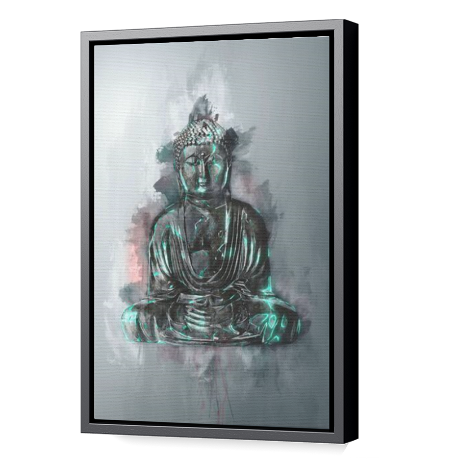 Thumbnail for Canvas - Black Floating Frame