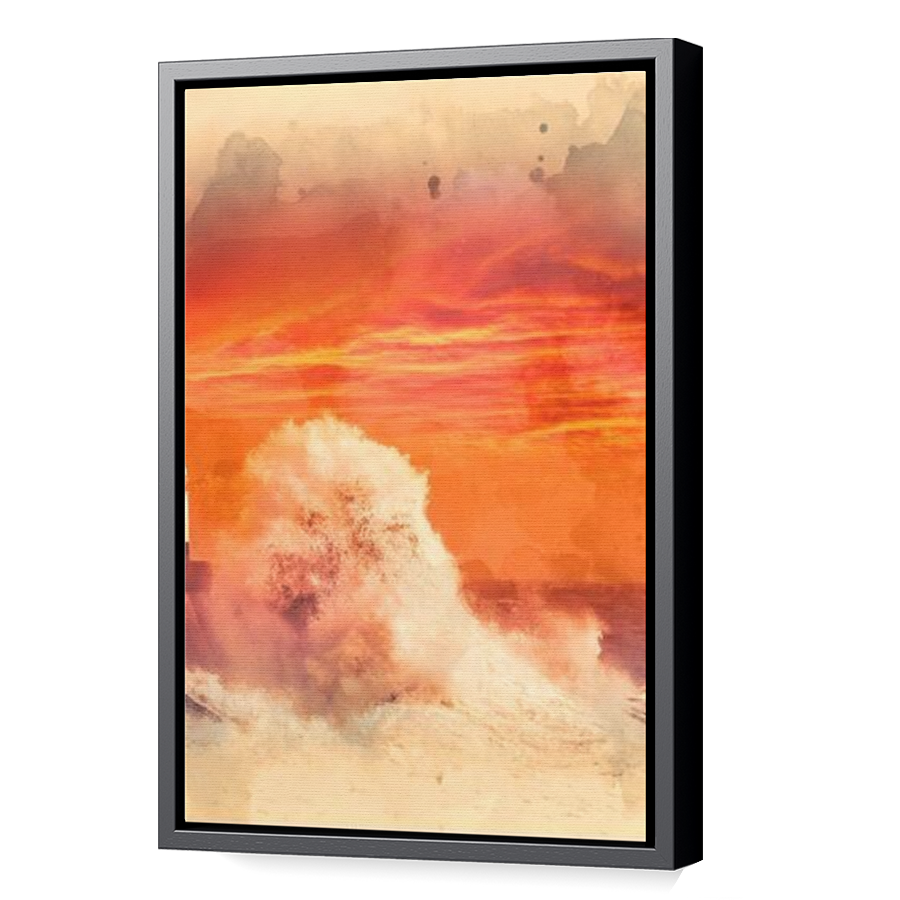Thumbnail for Canvas - Black Floating Frame