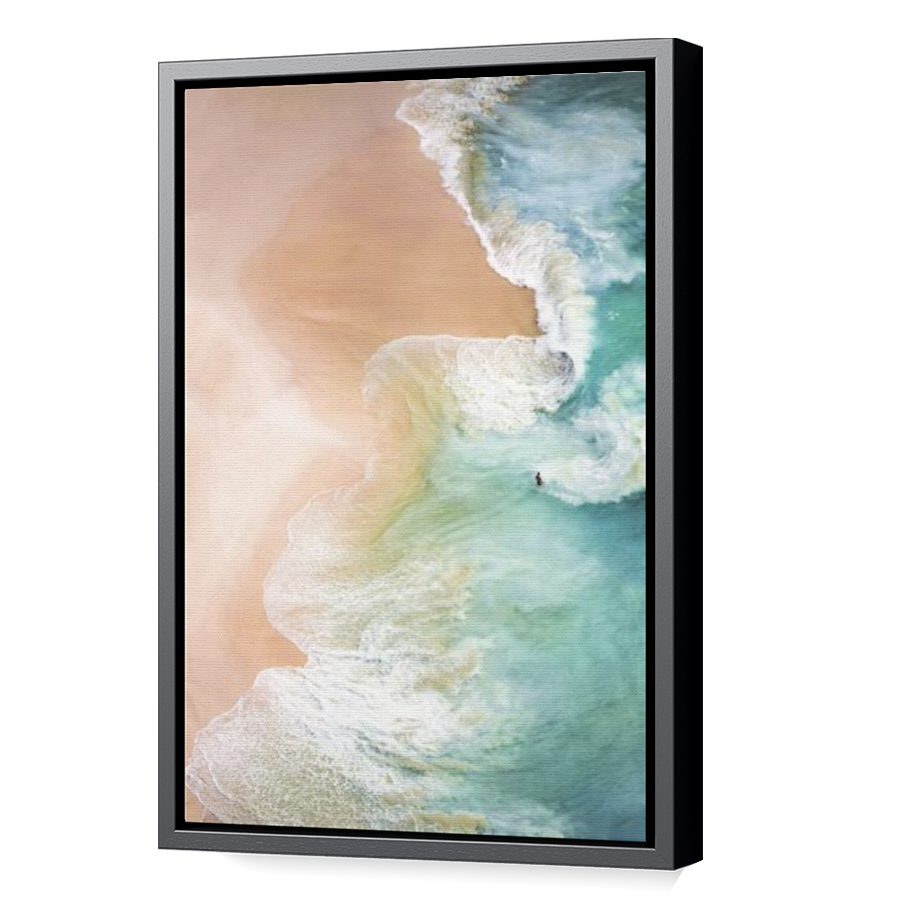Thumbnail for Canvas - Black Floating Frame