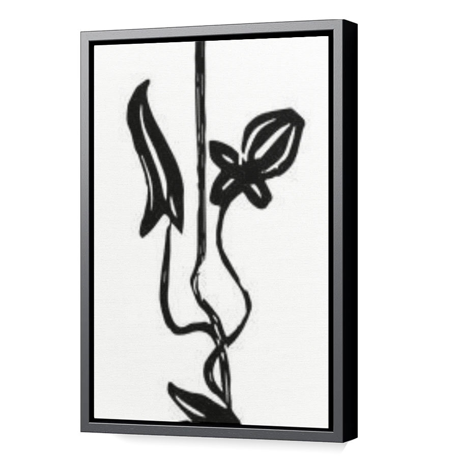 Thumbnail for Canvas - Black Floating Frame