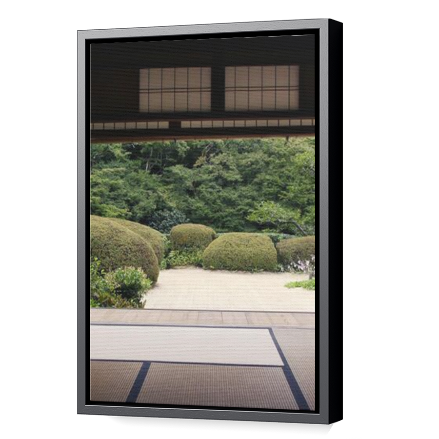 Thumbnail for Canvas - Black Floating Frame