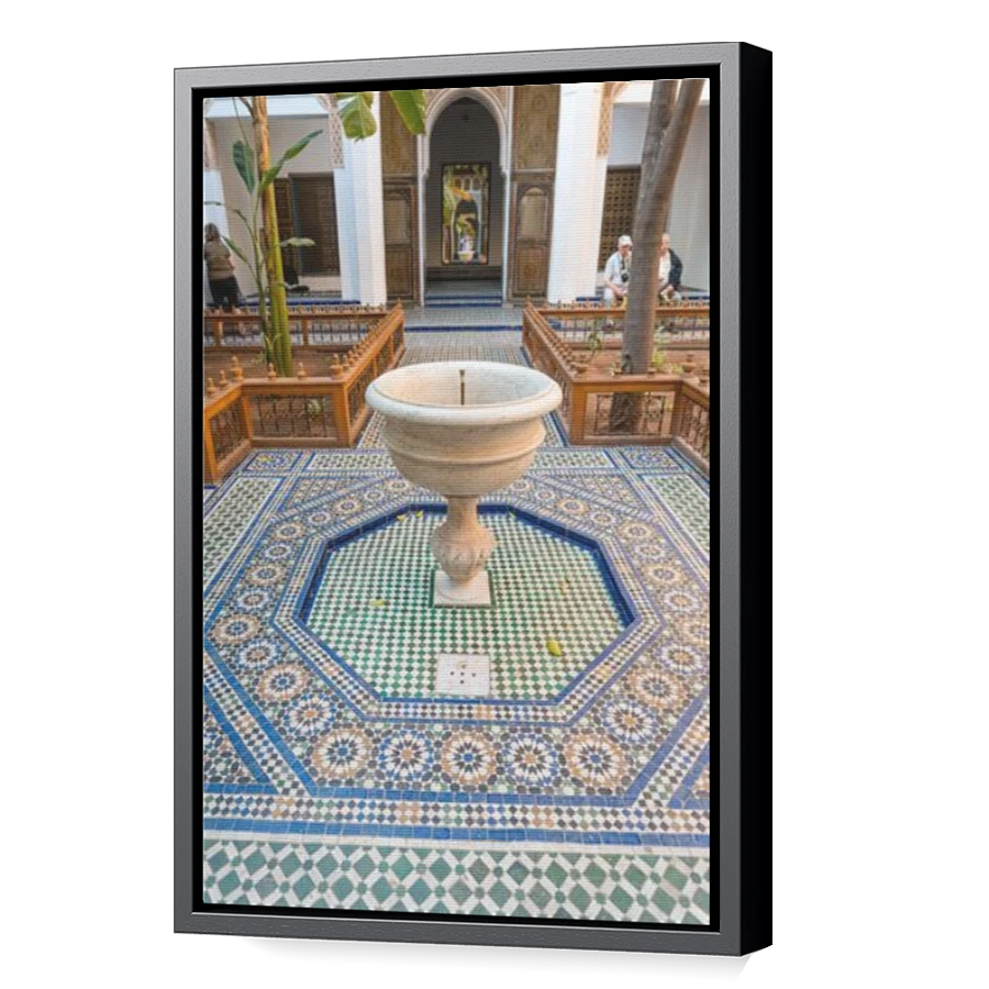 Thumbnail for Canvas - Black Floating Frame