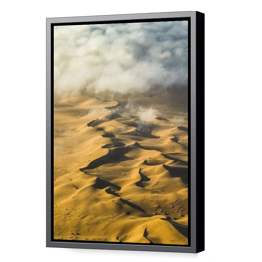 Thumbnail for Canvas - Black Floating Frame