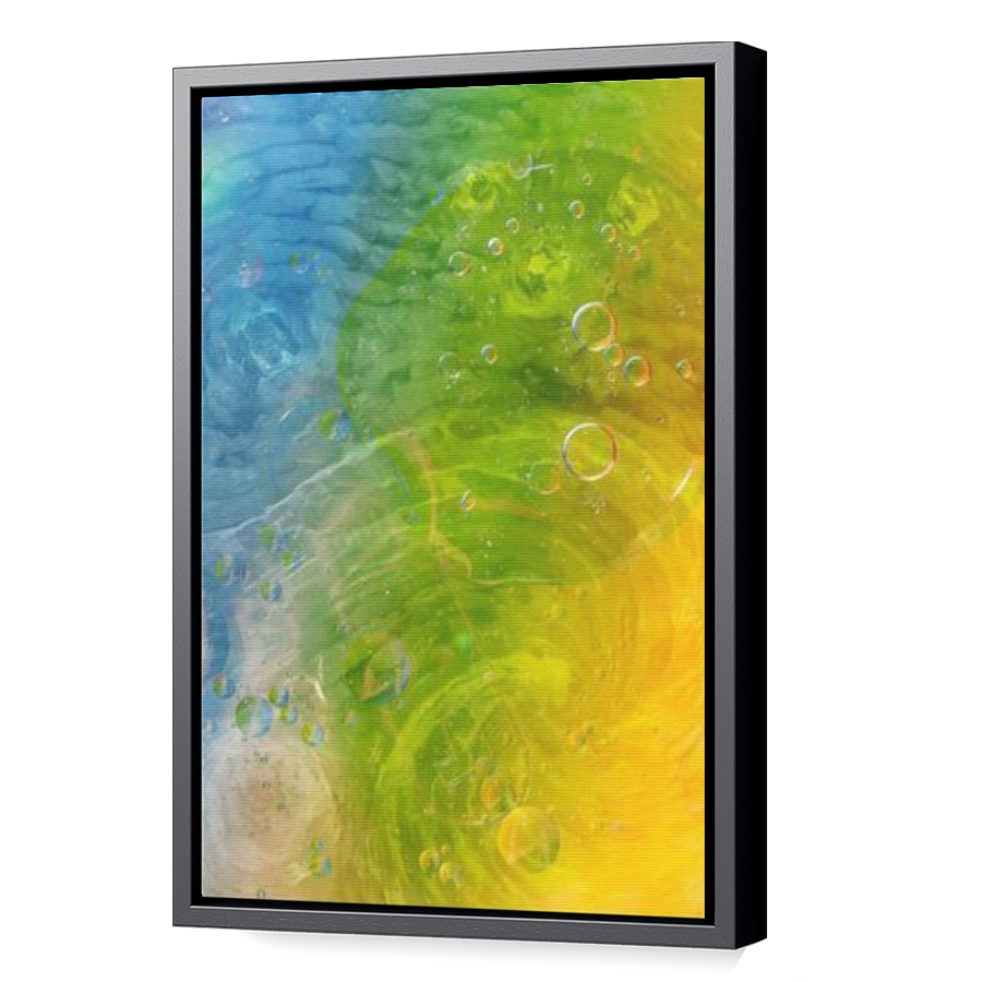 Thumbnail for Canvas - Black Floating Frame