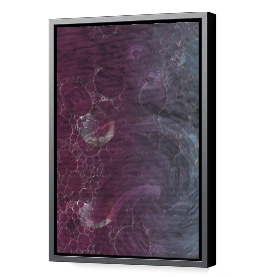 Thumbnail for Canvas - Black Floating Frame