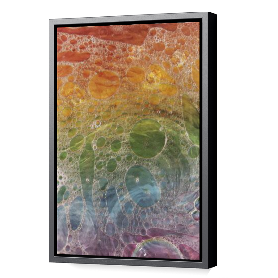 Thumbnail for Canvas - Black Floating Frame