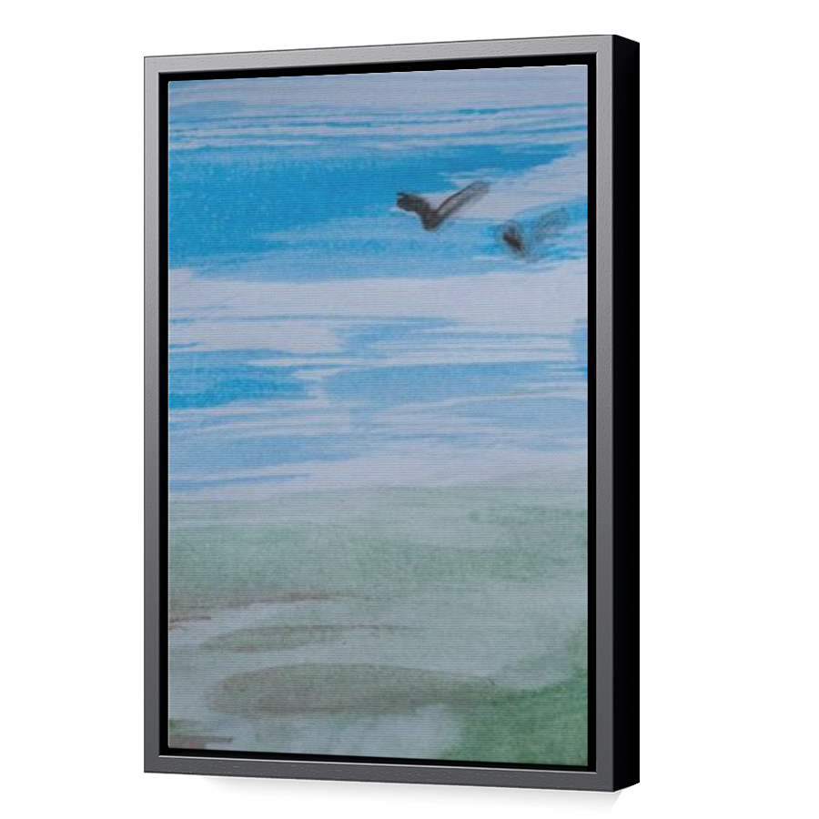Thumbnail for Canvas - Black Floating Frame