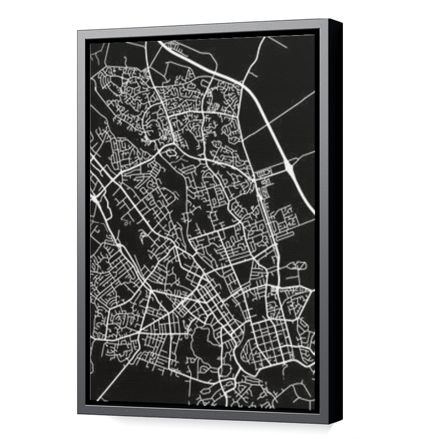 Thumbnail for Canvas - Black Floating Frame