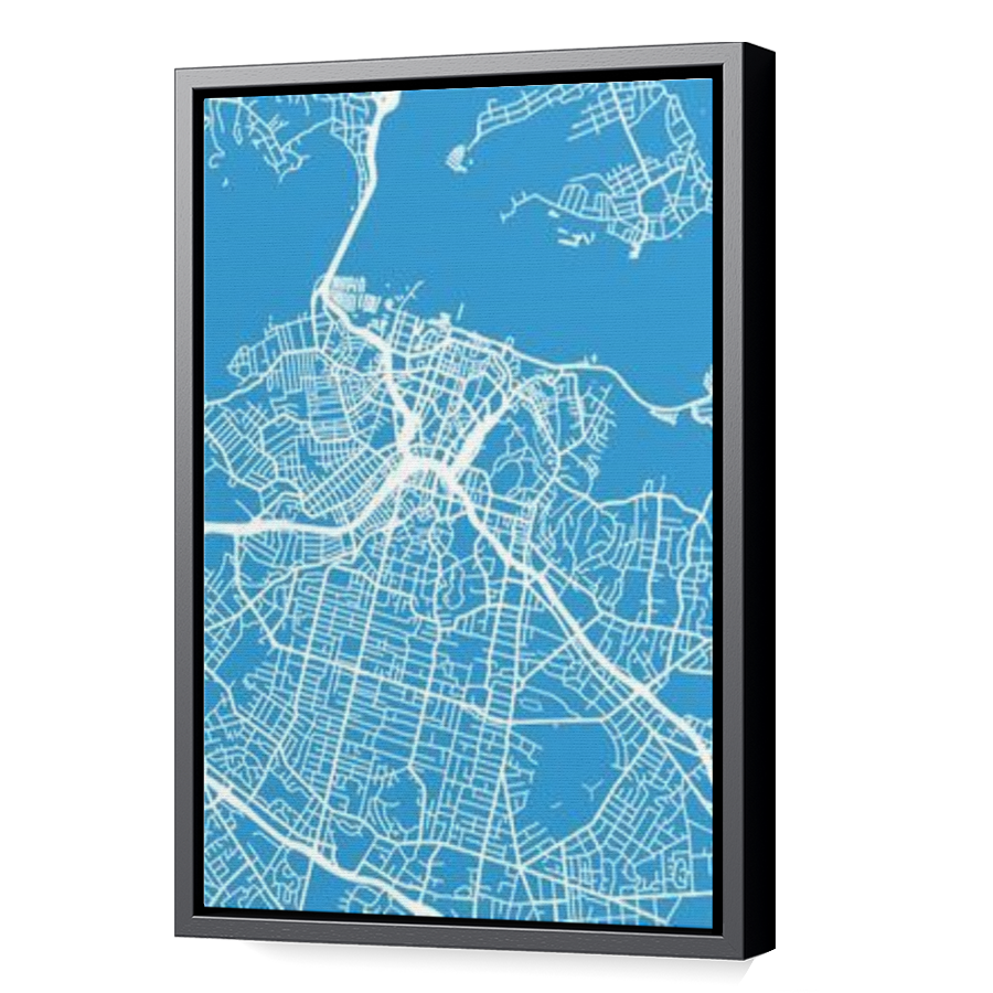 Thumbnail for Canvas - Black Floating Frame