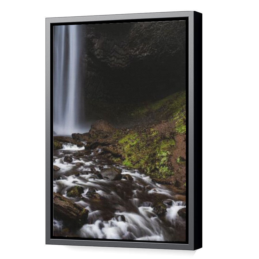 Thumbnail for Canvas - Black Floating Frame