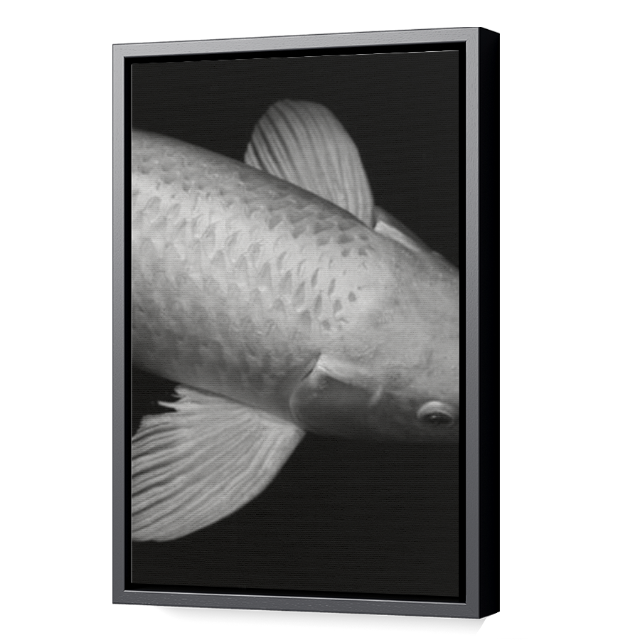 Thumbnail for Canvas - Black Floating Frame