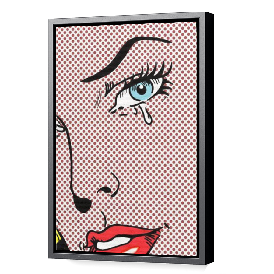 Thumbnail for Canvas - Black Floating Frame