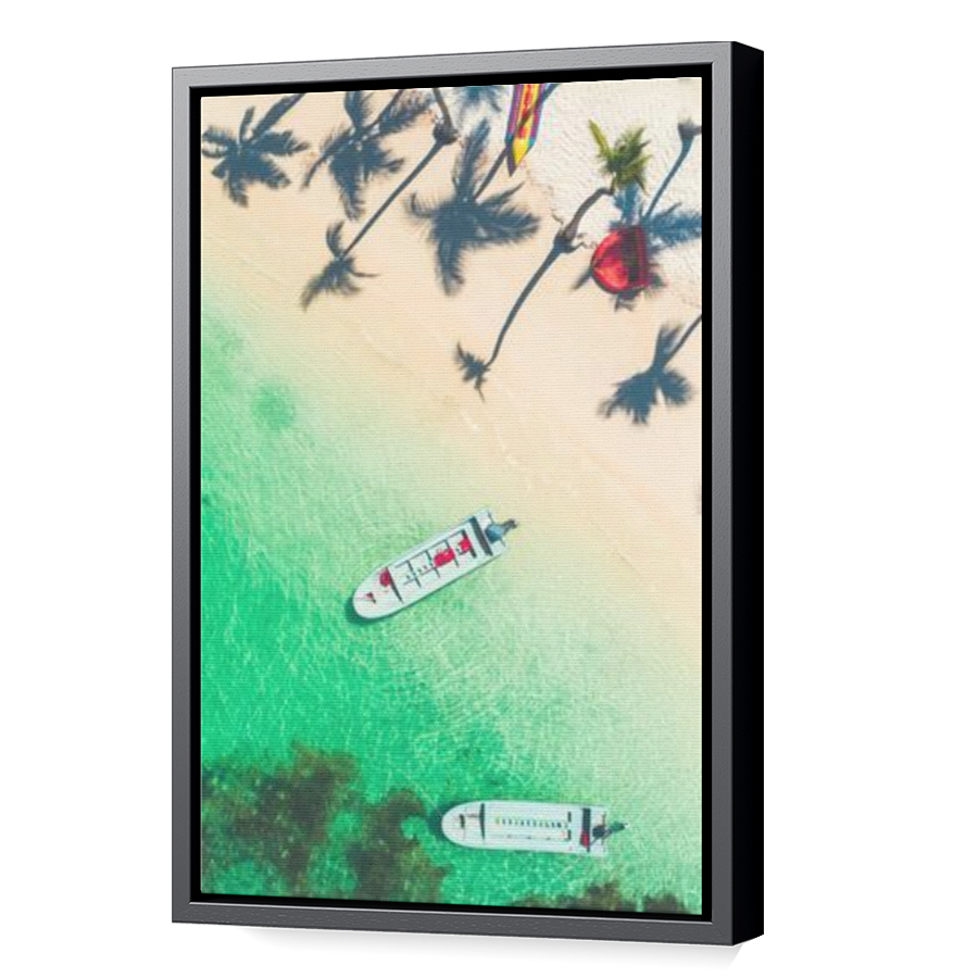 Thumbnail for Canvas - Black Floating Frame