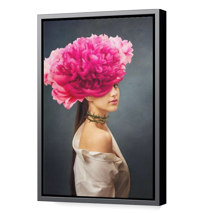 Thumbnail for Canvas - Black Floating Frame