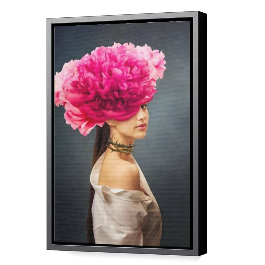 Thumbnail for Canvas - Black Floating Frame