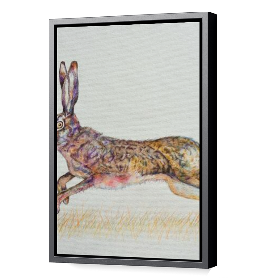 Thumbnail for Canvas - Black Floating Frame