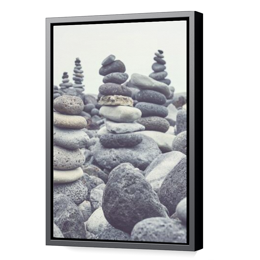 Thumbnail for Canvas - Black Floating Frame