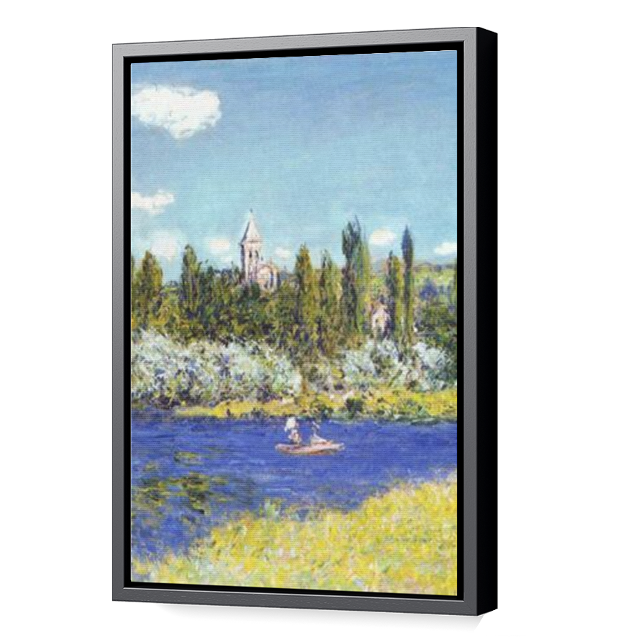 Thumbnail for Canvas - Black Floating Frame