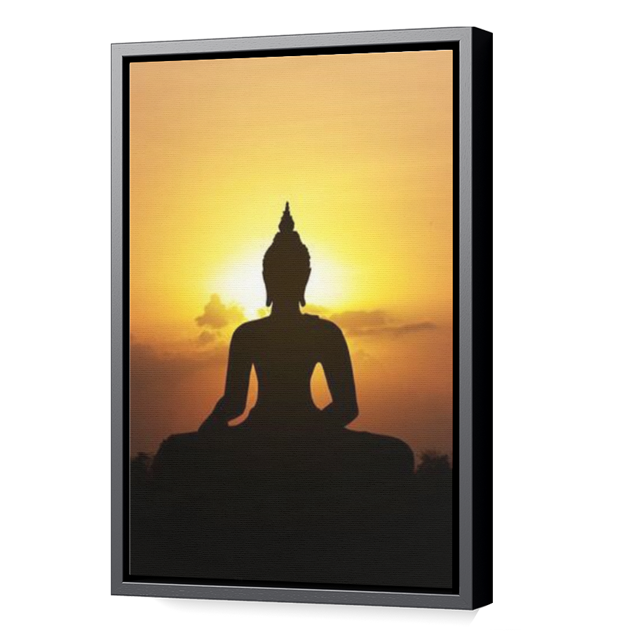 Thumbnail for Canvas - Black Floating Frame
