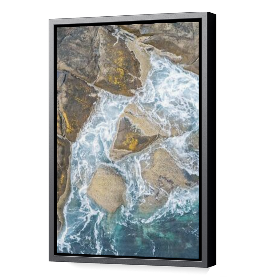 Thumbnail for Canvas - Black Floating Frame