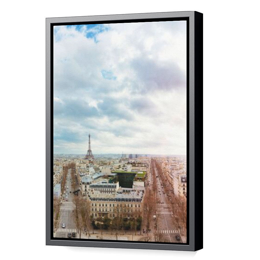 Thumbnail for Canvas - Black Floating Frame