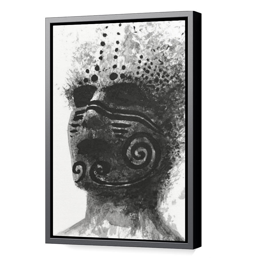 Thumbnail for Canvas - Black Floating Frame