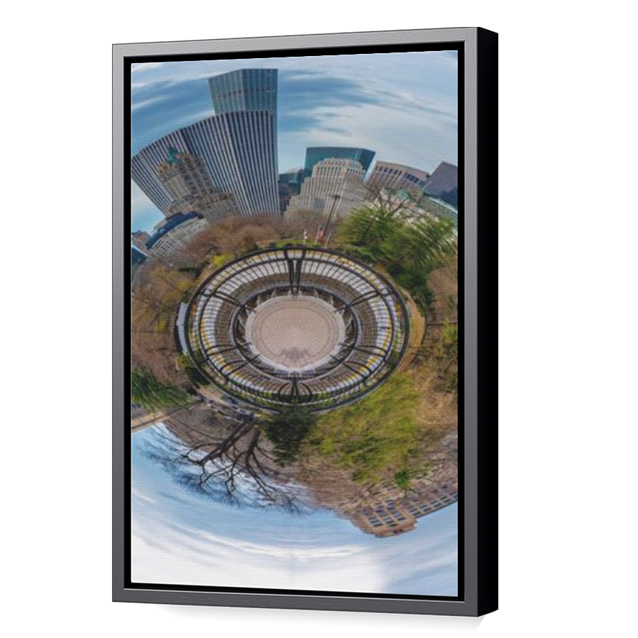 Thumbnail for Canvas - Black Floating Frame