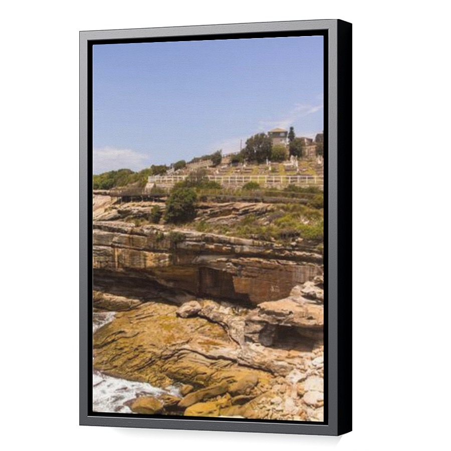 Thumbnail for Canvas - Black Floating Frame