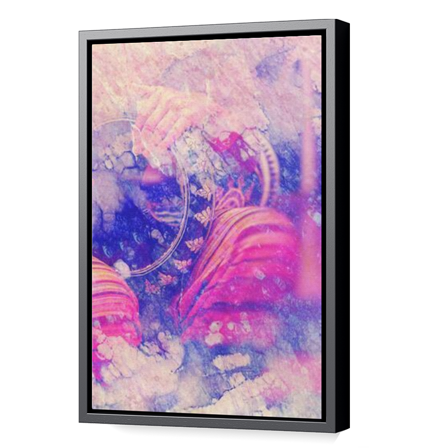 Thumbnail for Canvas - Black Floating Frame