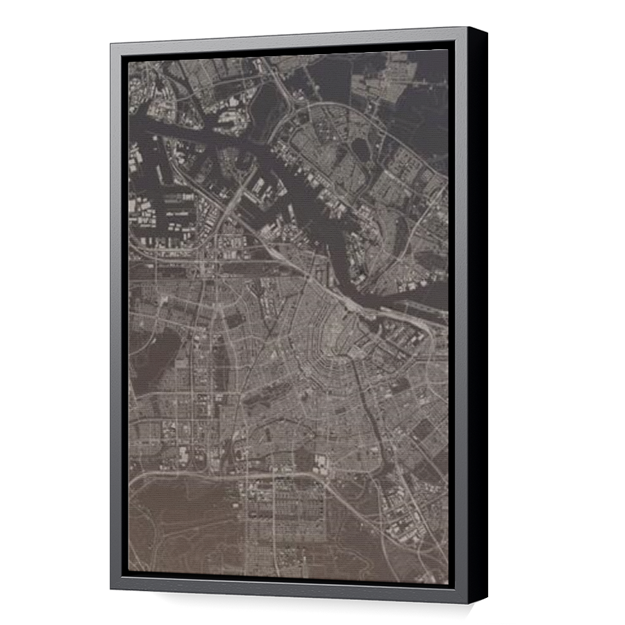 Thumbnail for Canvas - Black Floating Frame