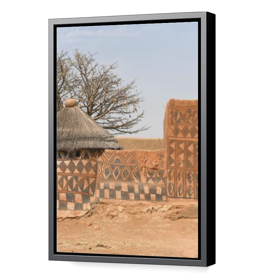 Thumbnail for Canvas - Black Floating Frame