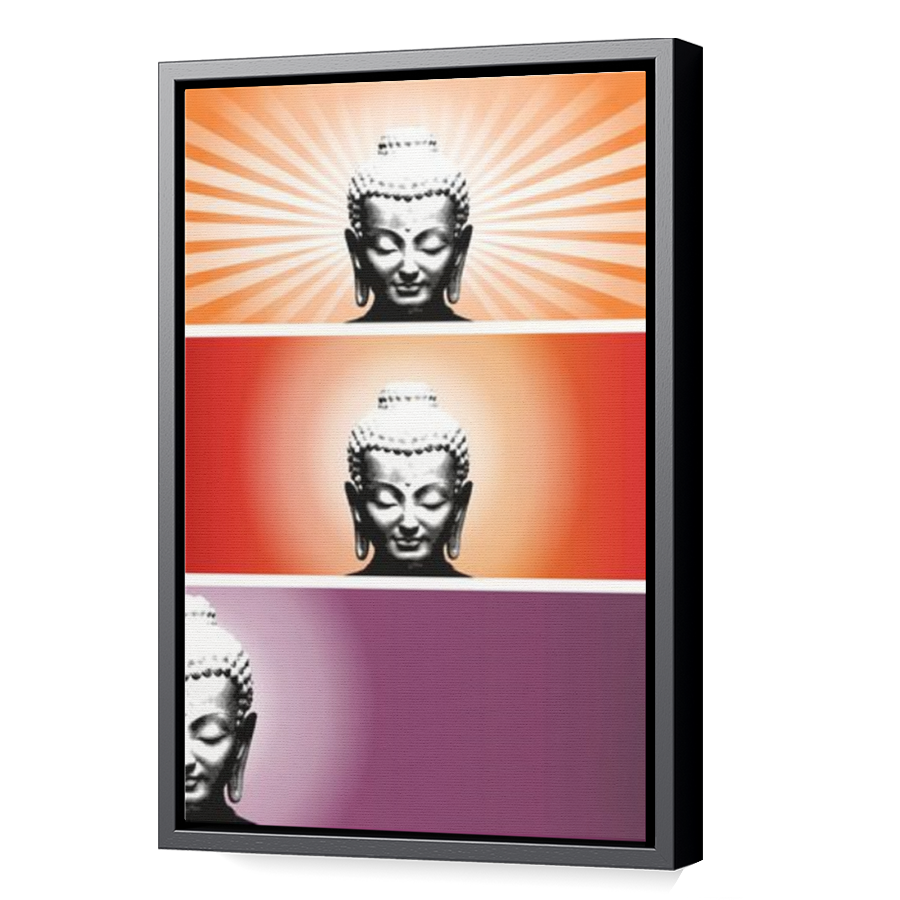 Thumbnail for Canvas - Black Floating Frame