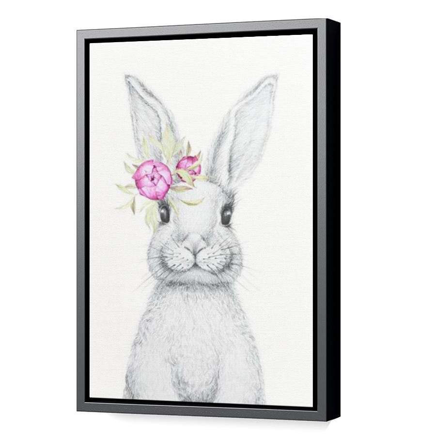Thumbnail for Canvas - Black Floating Frame
