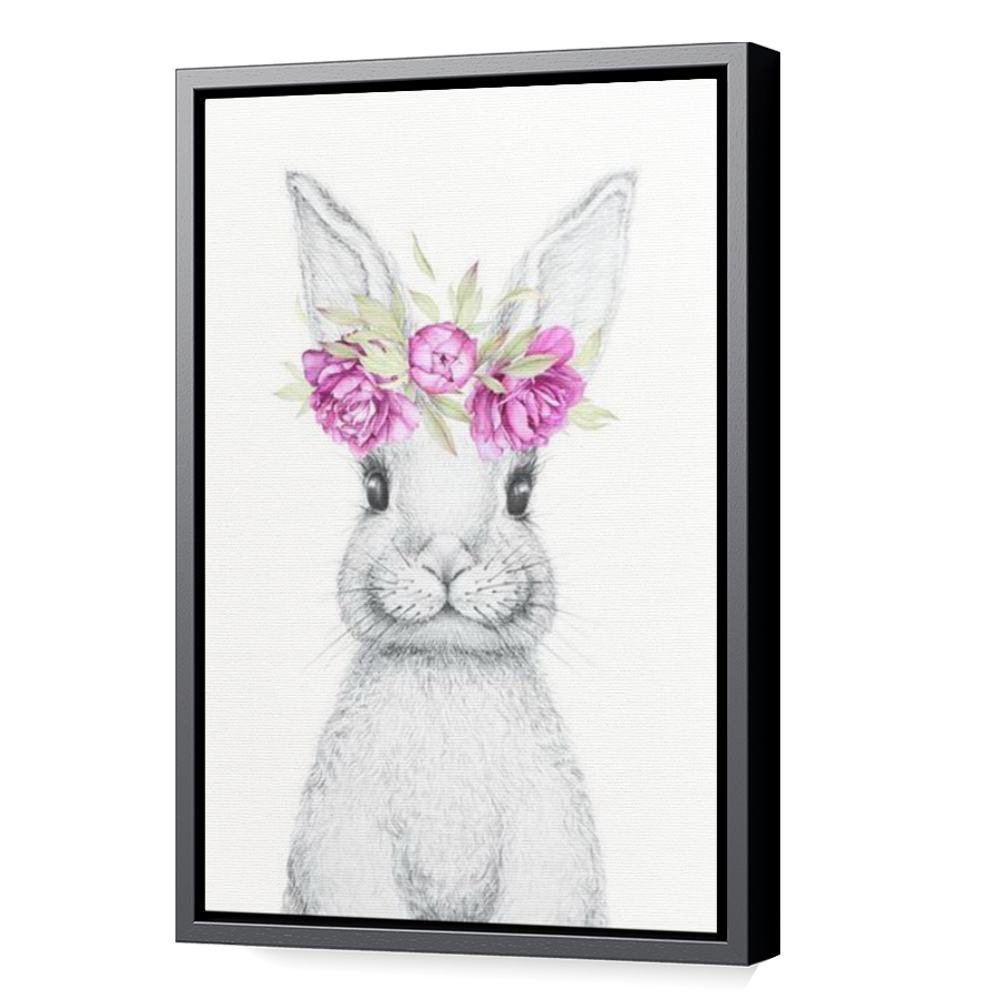 Thumbnail for Canvas - Black Floating Frame