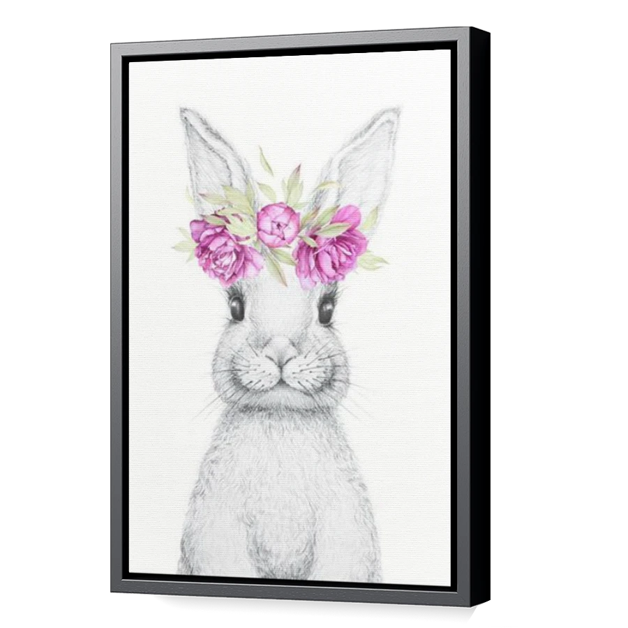 Thumbnail for Canvas - Black Floating Frame