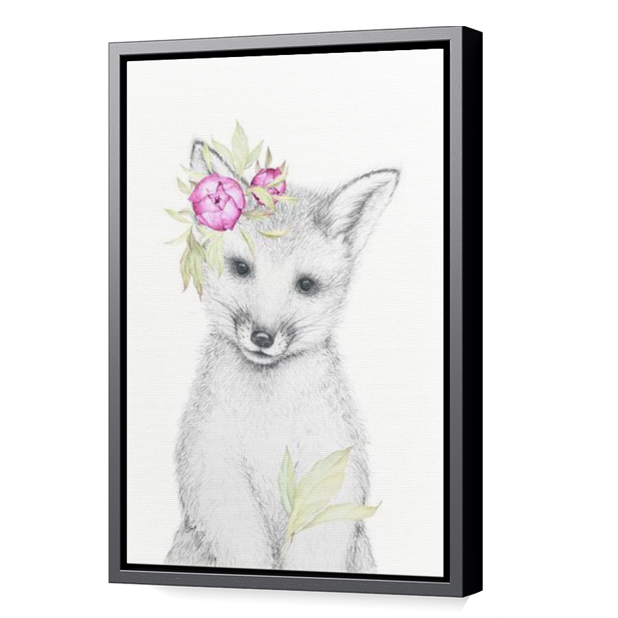 Thumbnail for Canvas - Black Floating Frame