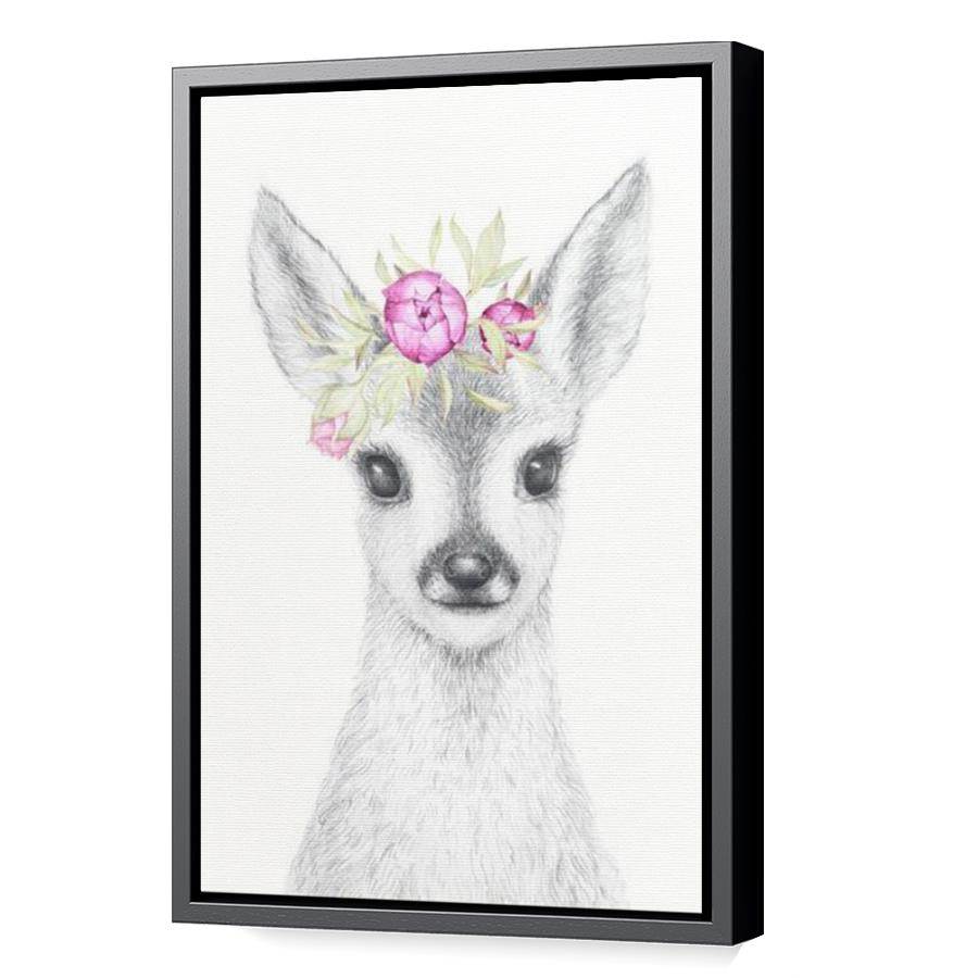 Thumbnail for Canvas - Black Floating Frame